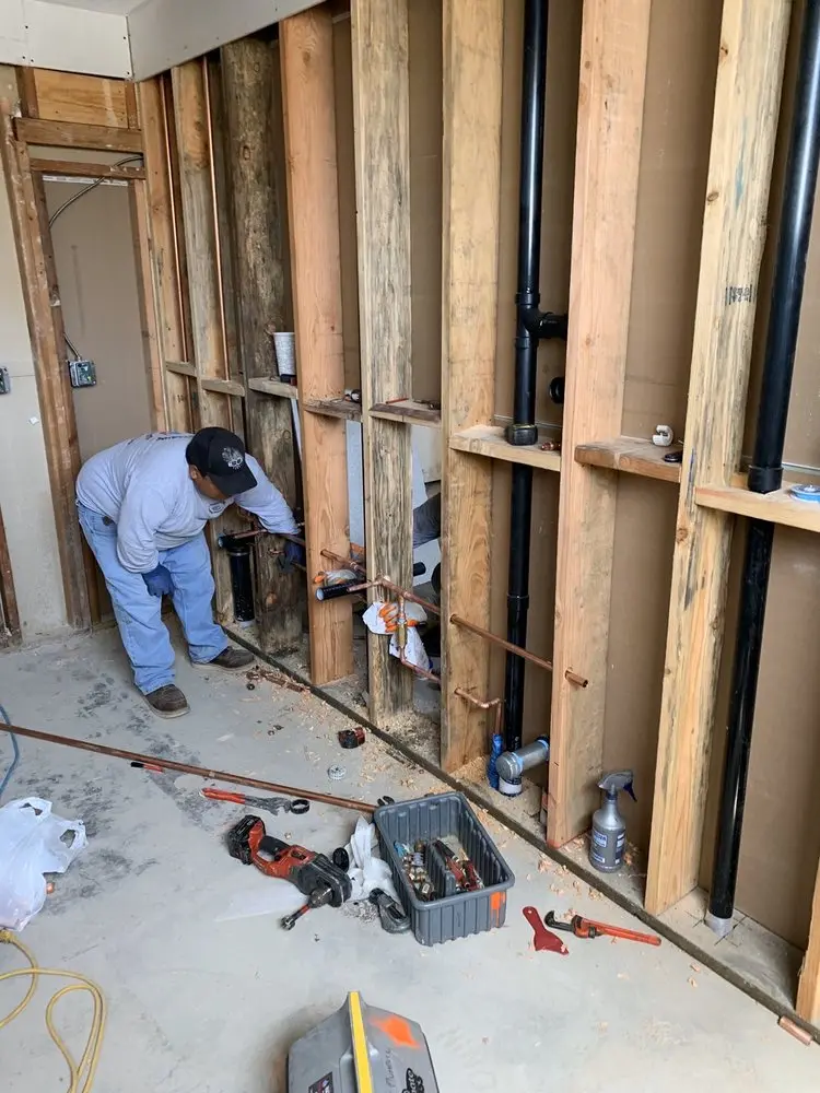 Commercial rough-in plumbing for Gas Line Repair in Royal Springs Estates